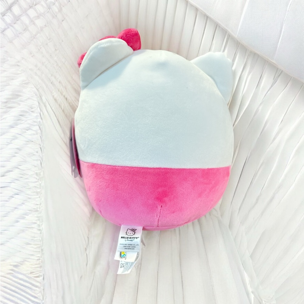 Squishmallow Sanrio Hello Kitty Pink 8" Kellytoy RARE NWT AUTHENTIC - Picture 2 of 9